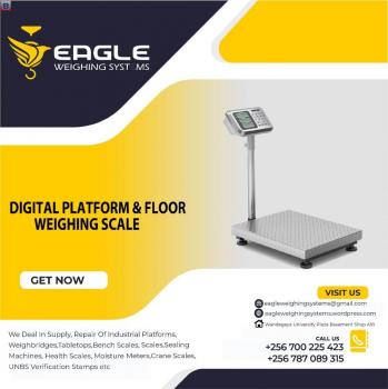 High Quality TCS digital platform weighing scale with checkered steel plate