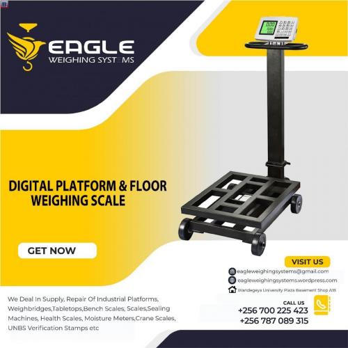 Digital 50*60cm platform scale 150KGS Android LED with customized APP