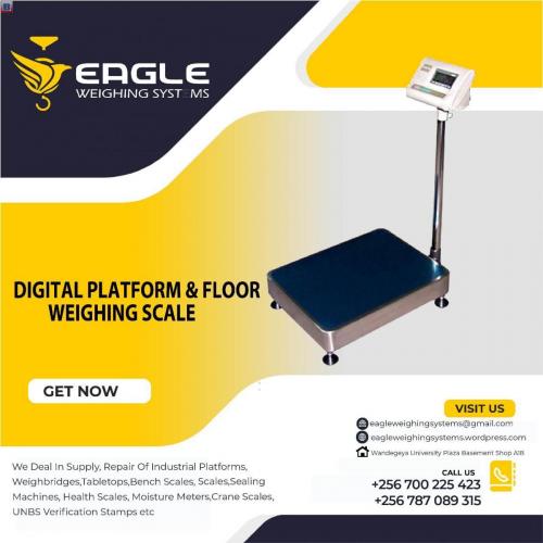 Convenient distant wireless platform scale