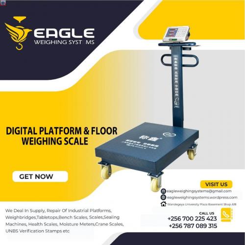 Platform weighing scales at Eagle Weighing Systems Ltd