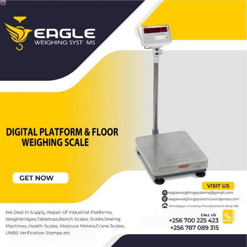 Factory use electronic digital platform weighing scales