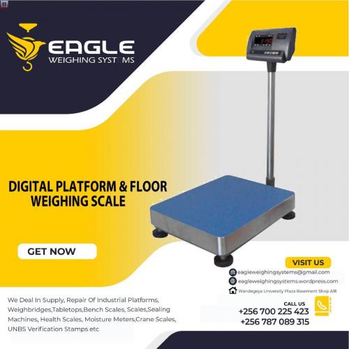 Platform weighing scale bench digital type