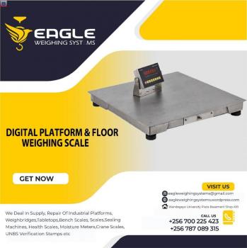 Industry platform floor weighing scales