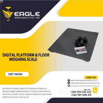 1.2*1.2m 2000kg industrial digital platform floor weighing scale