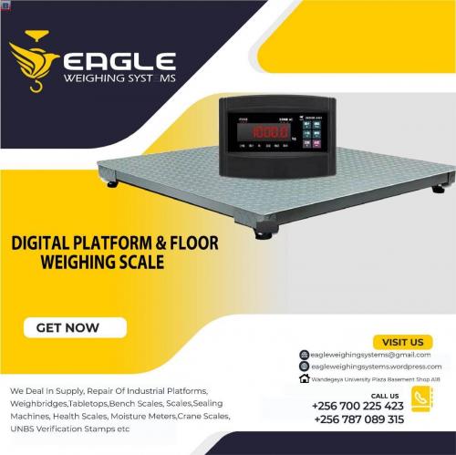 Weighing machine 5000kg industry platform floor scale