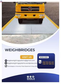 Rail and rail road weighbridges available at Eagle Weighing Syst