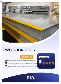 Weighbridge made of precast concrete in Uganda