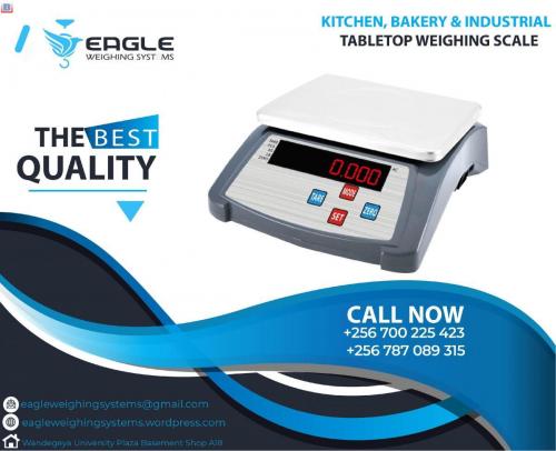 Accurate household kitchen weighing scales