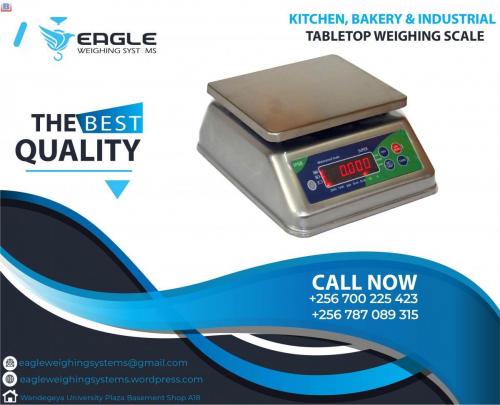 Stainless steel material table top weighing scales