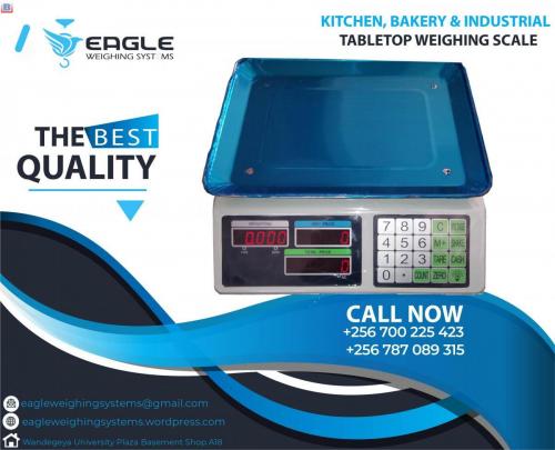 Waterproof precise table top bench weighing scales