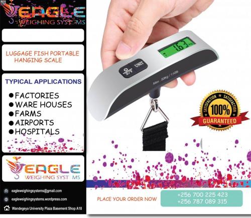 Digital hanging travel portable hanging scales