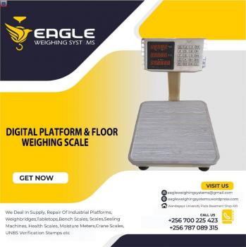 Electronic price platform fruit and vegetable 60kg weighing scale