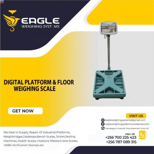 Platform weighing scales at Eagle Weighing Systems Ltd