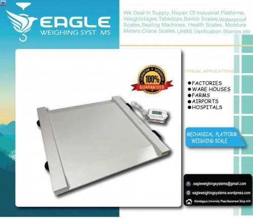 Weighing floor scales at Eagle Weighing systems Ltd