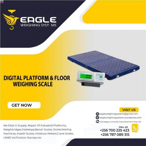 Industry platform floor weighing scales