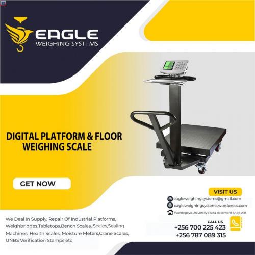 Wheelchair hospital weighing scale