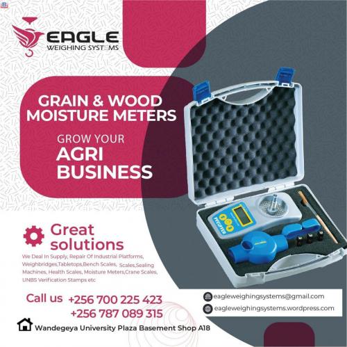 Paddy rice moisture meter for grains