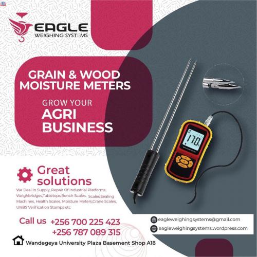 Digital coffee beans moisture meter with probe length 200mm