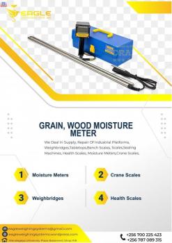 Easy reading LCD Moisture Tester Temperature Meter Detector