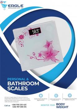 Ultra-portable personal weighing scales