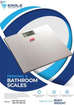 Household bathroom electronic scale