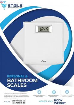 Bathroom Scale with Step-On Technology