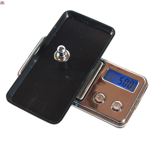 500g/0.01g Portable Electronic Scale with Windshield