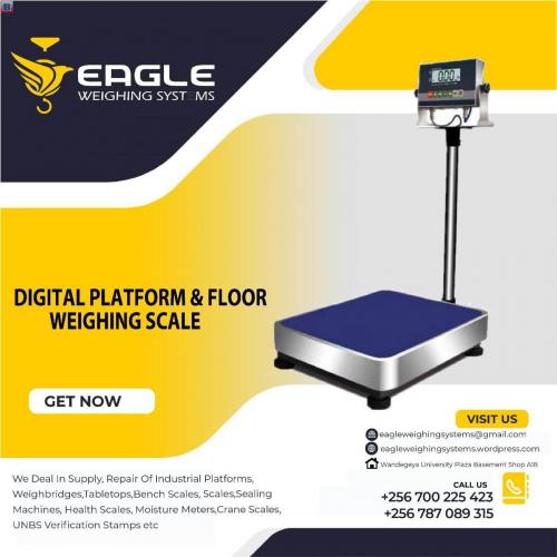 Convenient distant wireless platform scale