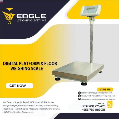 Platform weighing scales at Eagle Weighing Systems Ltd