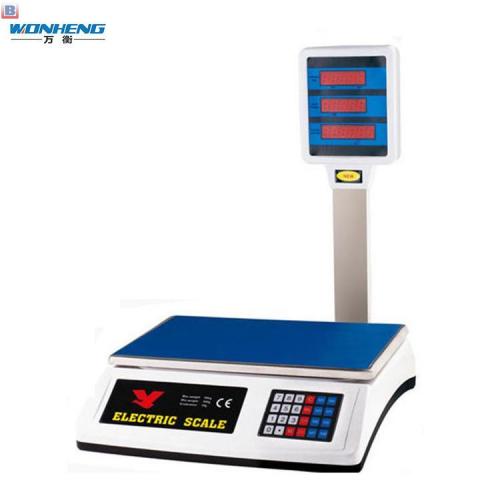 Multi language Commercial Barcode Label Printing Scale