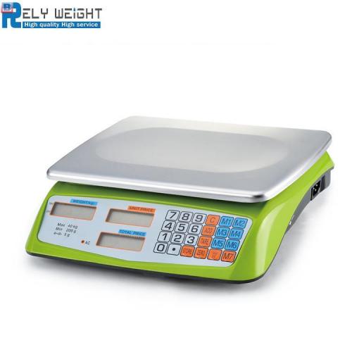 Waterproof precise table top bench weighing scales