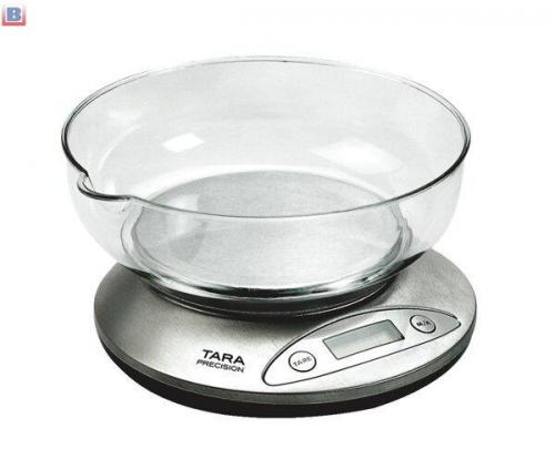 Glass surface digital electronic kitchen scale with LCD display