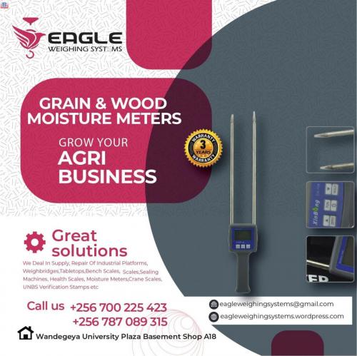 Sorghum moisture meter with probe measuring range in Uganda