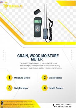 Portable Green Backlight wood, grain moisture meter in Uganda