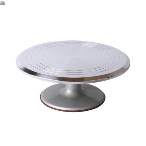 12 Inch Turntable For Cake Display,Guangzhou Selling Heavy Duty Rotating Cake Decorating Turntable