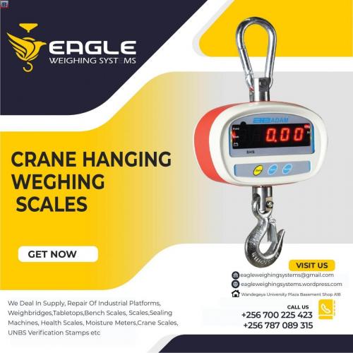 Long lasting Hanging crane Weighing Scales in Kampala