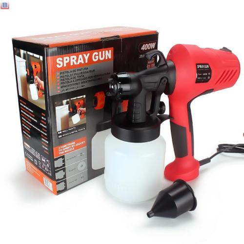 800ml 400w Power Home Wall Disinfection Zoom Painting HVLP Airless Paint Sprayer Portable Electric Spray Gun