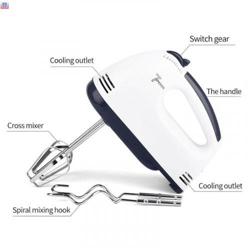 Superb professional manual 7 speed hand mixer egg mixer for home kitchen electric mixer