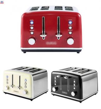 Plastic 2 Slices Bread Toaster For Household