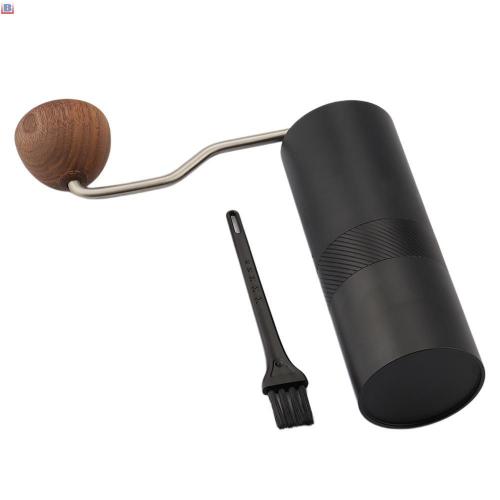 Multifunctional quiet spices mill coffee grinder manual hopper coffee grinder cup hand coffee burr grinder