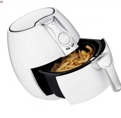 New High Speed Easy Clean 5L Window Stainless Steel Electric power air fryer xl