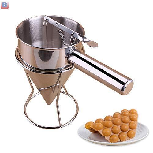 Stainless Steel Professional Pancake Batter With Kitchen Baking Cupcakes Muffins Batter Dispenser