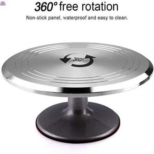 High quality 12inches tiltable cake decorating turntable