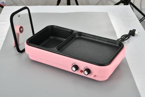 XH-36Y GS CE Non-stick coating electric grill pan round hot plate