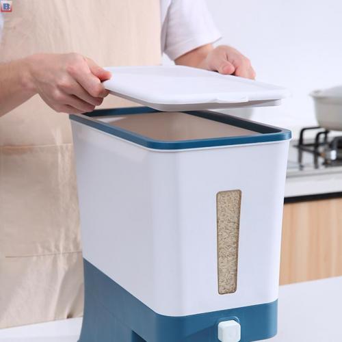 Dry Food Double Cereal Dispenser Box Container Machine Oatmeal Cereal Dispenser