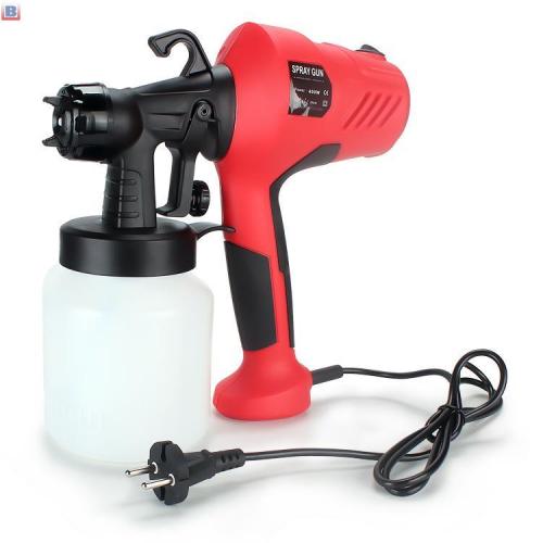 TOLHIT New 800ml 400w Power Home Wall Disinfection Zoom Painting HVLP Airless Paint Sprayer Portable Electric Spray Gun