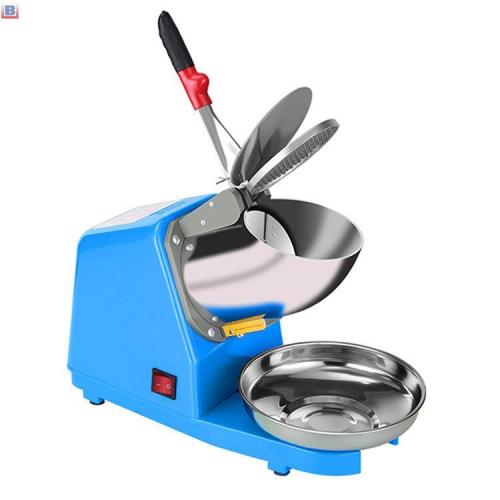 Electric Ice Shaver Machine Shaved Ice Snow Cones Snow Flakes Maker Crusher