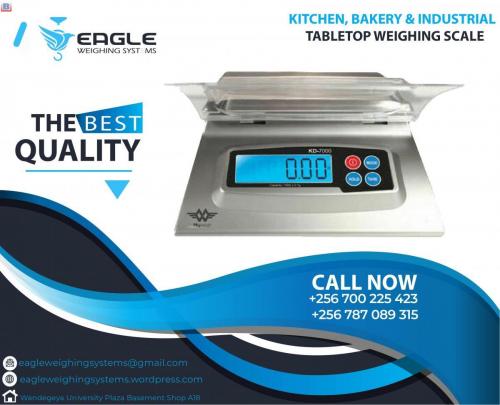 Square 30kg digital market commercial table top weighing scale