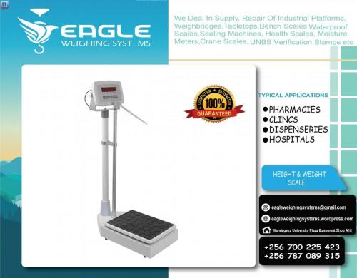 Height and weight hospital health Electronic Weighing Scales in Kampala