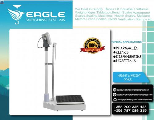 Height and weight hospital health Body Weighing Scales in Kampala